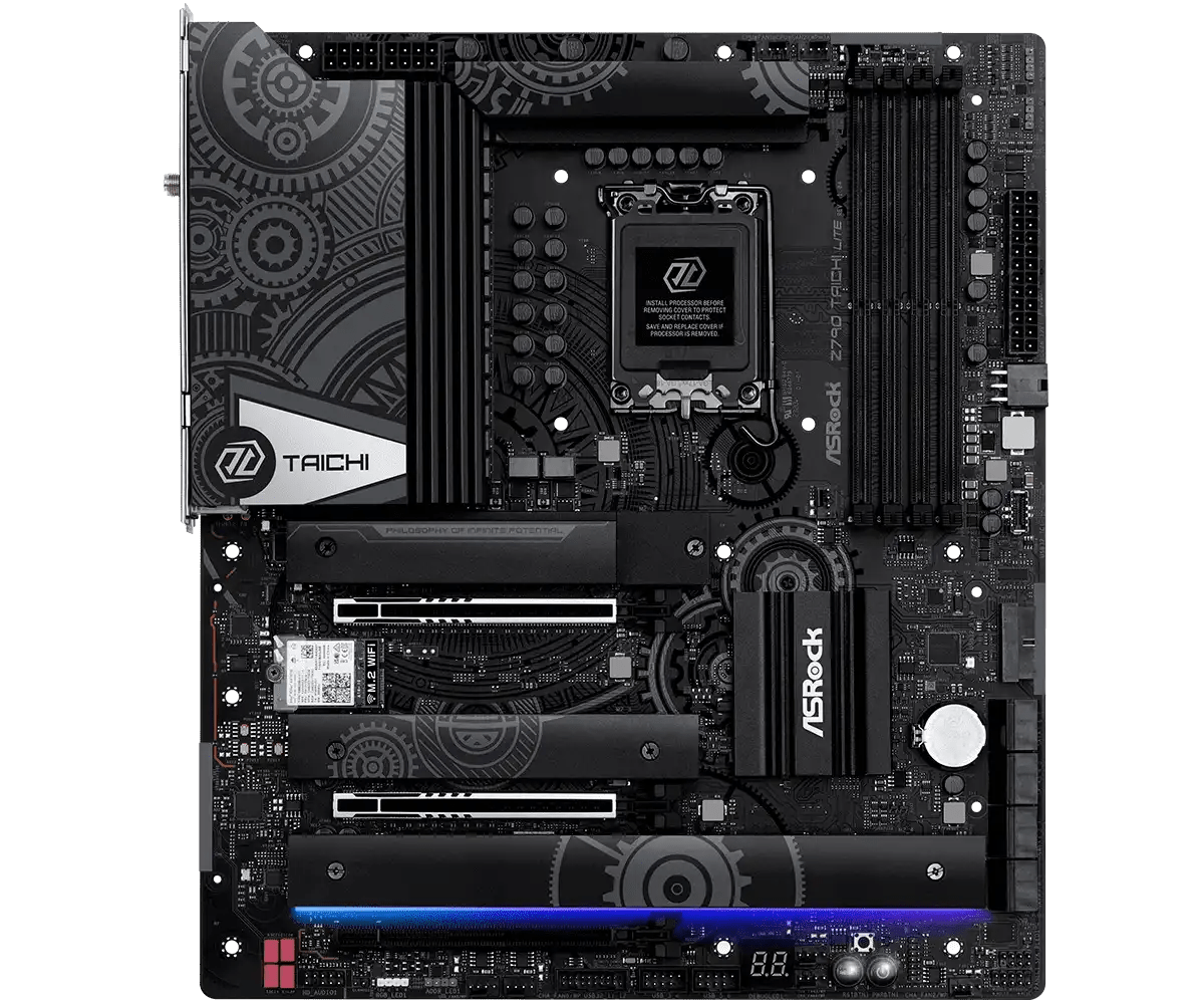 ASRock Z790 Taichi Lite LGA1700 Socket Intel Motherboard | 90 - MXBMF0 - A0UAYZ - Vektra Computers LLC ASRock Z790 Taichi Lite LGA1700 Socket Intel Motherboard | 90 - MXBMF0 - A0UAYZ - Vektra Computers LLC